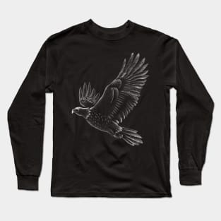 Eagle raven crow eagles US USA falcon magic t shirt t-shirt Long Sleeve T-Shirt